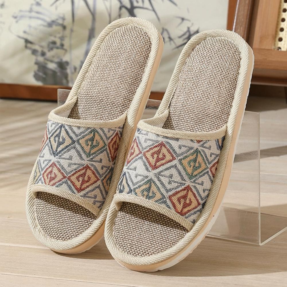 Jelly Sandal Women - Льняные тапочки Four Seasons для пар,