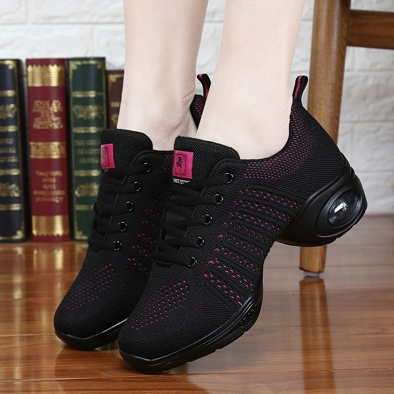 Women'S Zumba Shoes - Женские амортизирующие танцевальные кроссовки из дышащей