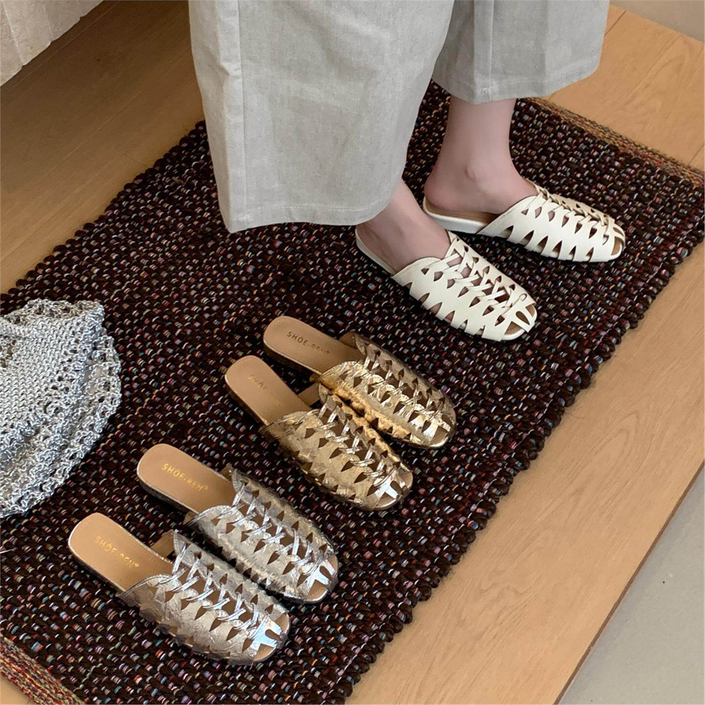 Women Shoes Luxury Brand - Элитные брендовые женские пляжные туфли ручной