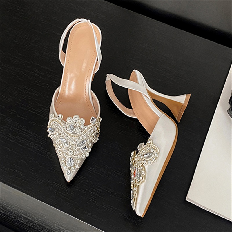 Women Shoes Ysl - Eilyken/весенние женские туфли-лодочки с кристаллами и