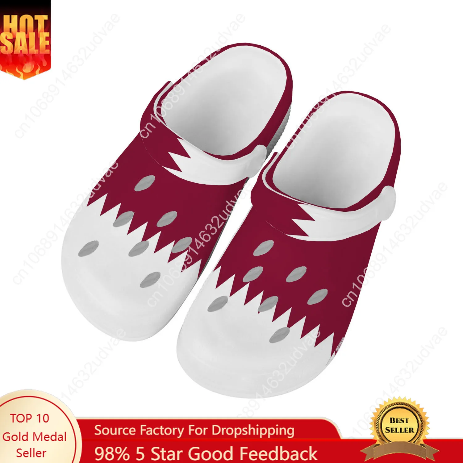 Women Shoes Qatar - Водная обувь с национальным флагом Катара,