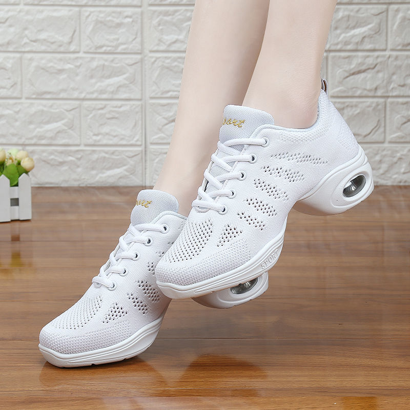 Women'S Zumba Shoes - Женские дышащие сетчатые танцевальные кроссовки: легкие