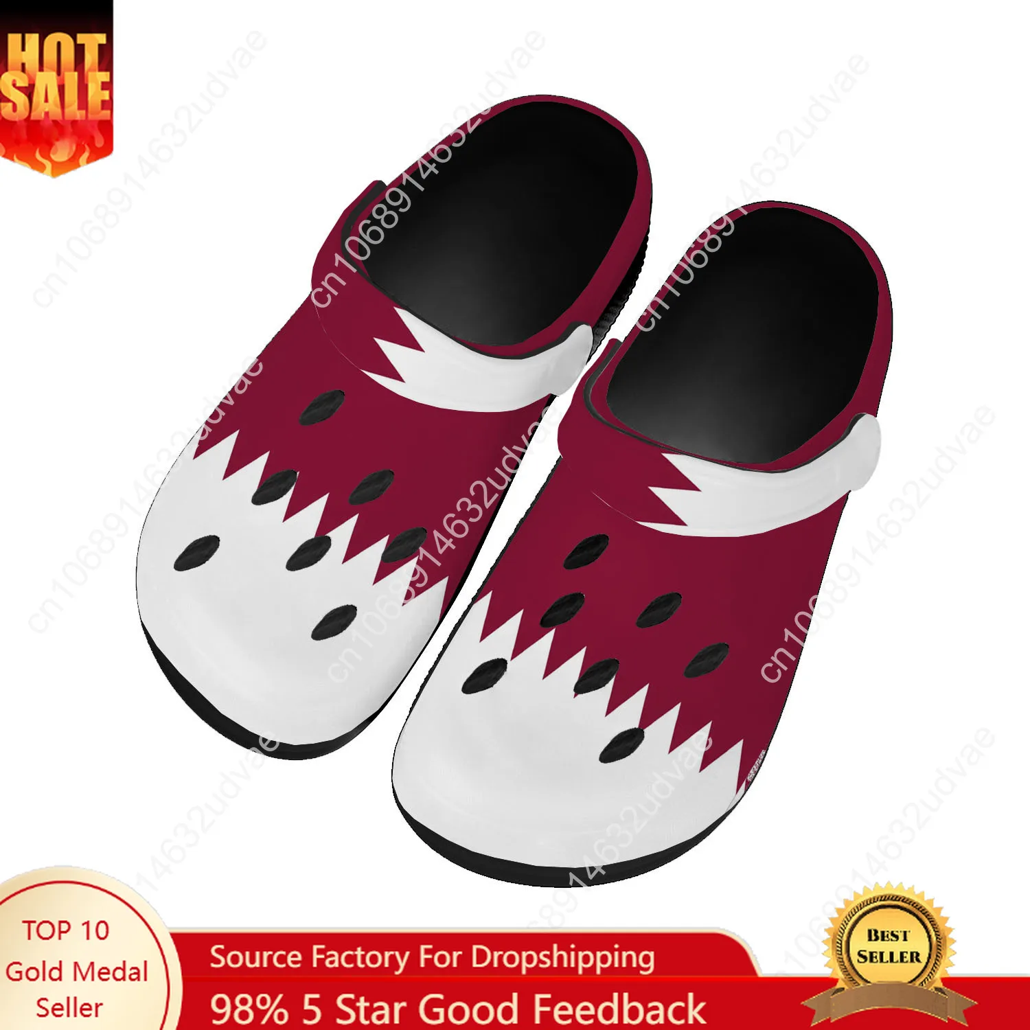 Women Shoes Qatar - Водная обувь с национальным флагом Катара,