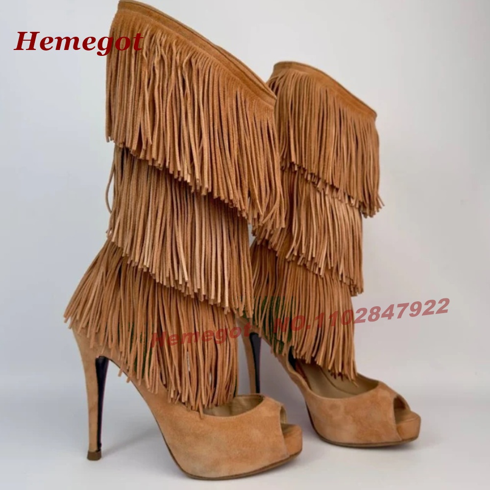 Многослойные ботильоны-сандали – обзор и цена High Knee Heel Boots