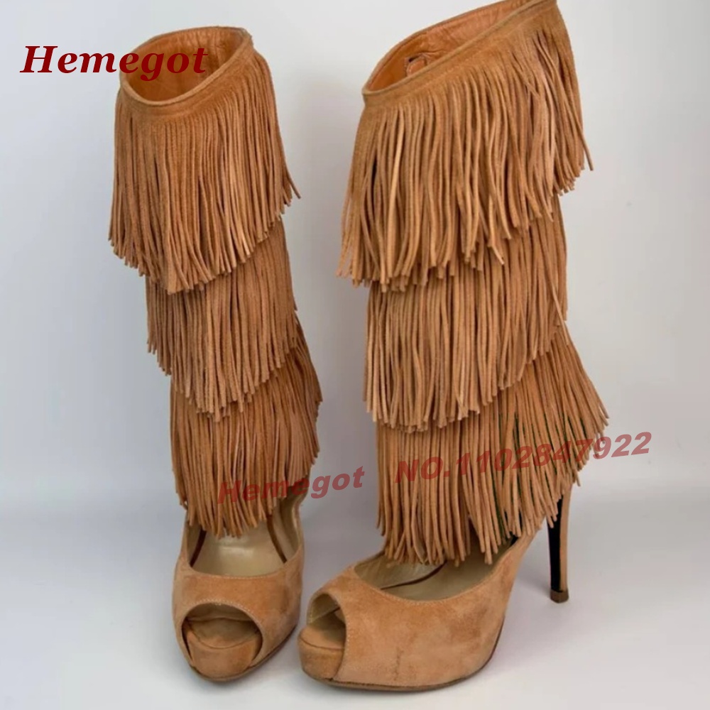 Многослойные ботильоны-сандали – обзор и цена High Knee Heel Boots