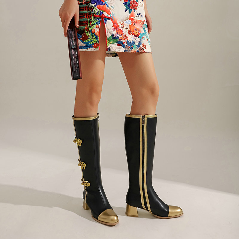 Модные сапоги до колена большо – обзор и цена High Knee Heel Boots