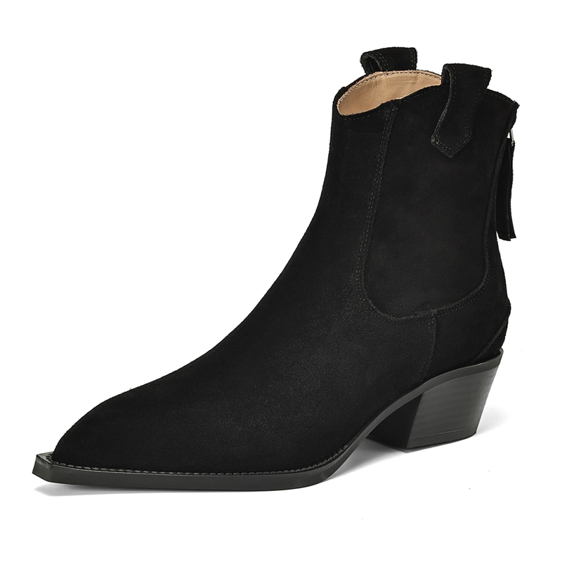 Женские ботильоны AIYUQI 2026: – обзор и цена Block Heel Ankle Boots