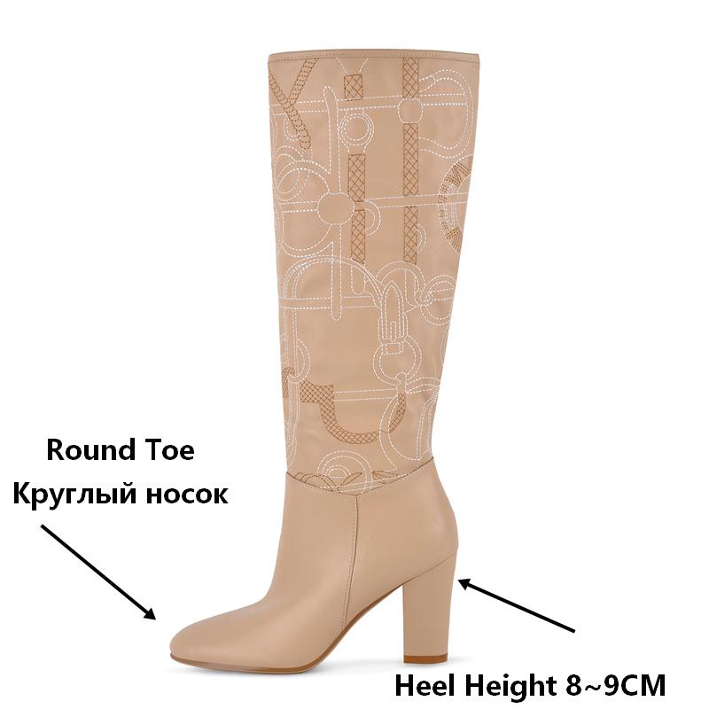 Сапоги до колена Onlymaker с в – обзор и цена Block Heel Ankle Boots