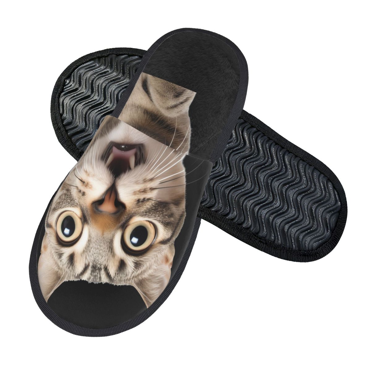 Милые домашние тапочки с кошач – обзор и цена Fluffy Fur Slipper