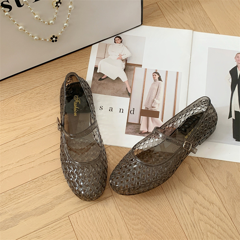 Прозрачные женские туфли из кр – обзор и цена Jelly Sandal Women