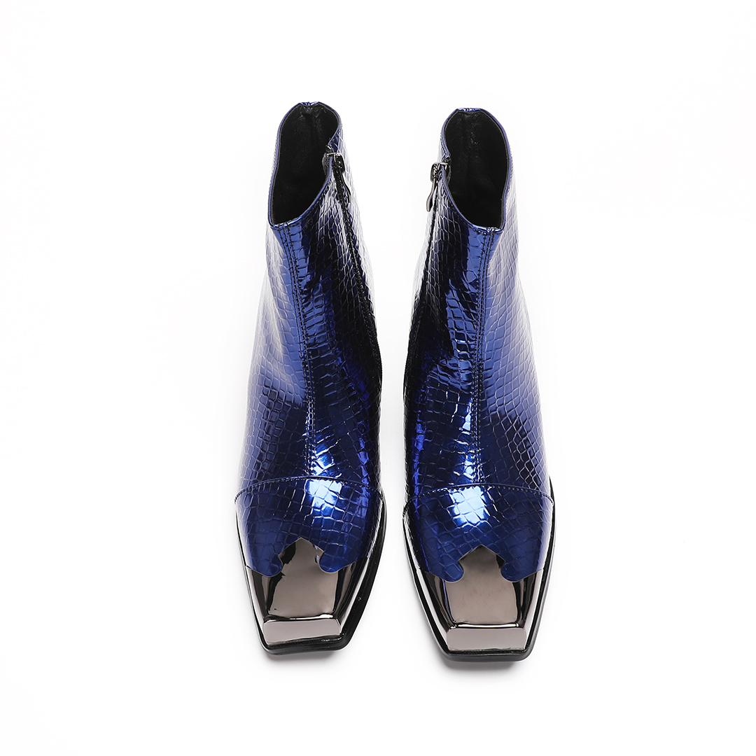Мужские ботинки с квадратным н – обзор и цена Block Heel Ankle Boots