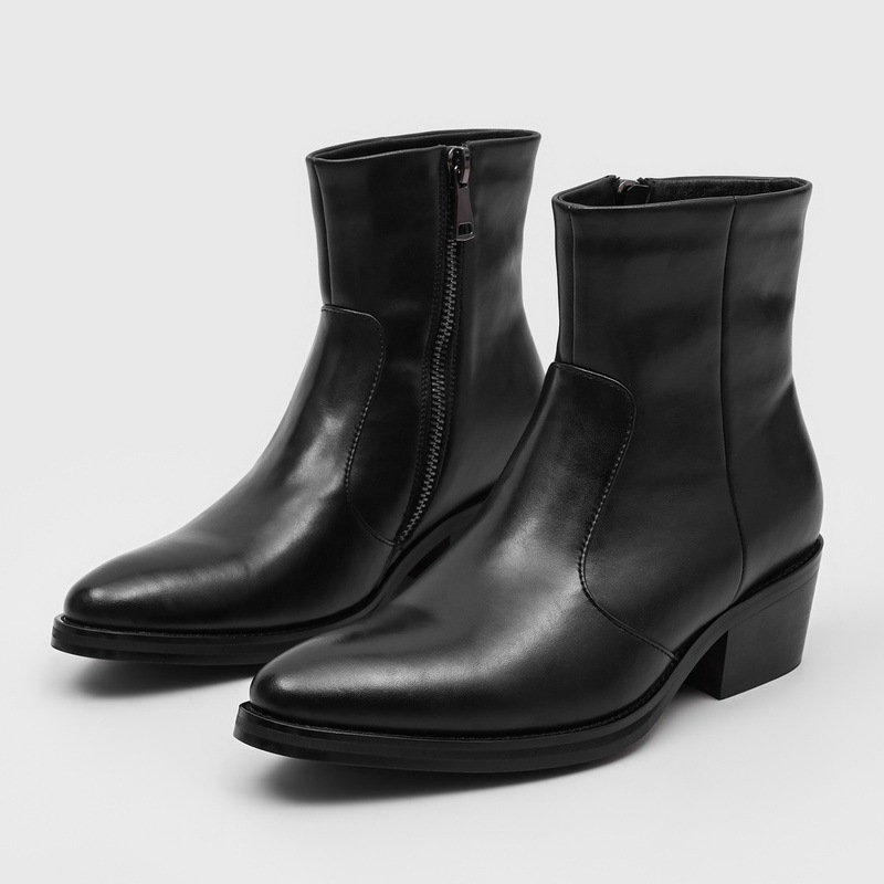 Высококачественные мужские вин – обзор и цена Block Heel Ankle Boots
