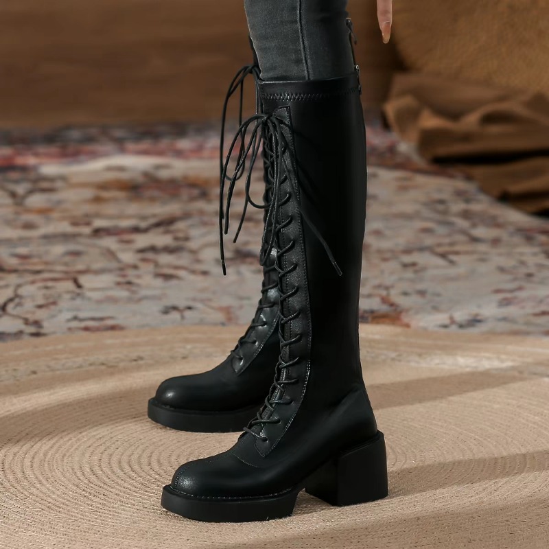 Женские высокие сапоги на толс – обзор и цена Wide Fit Heels
