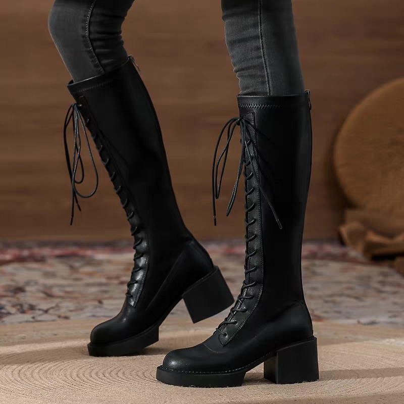 Женские высокие сапоги на толс – обзор и цена Wide Fit Heels
